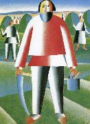 Kasimir Malevich In the grass field Germany oil painting artist